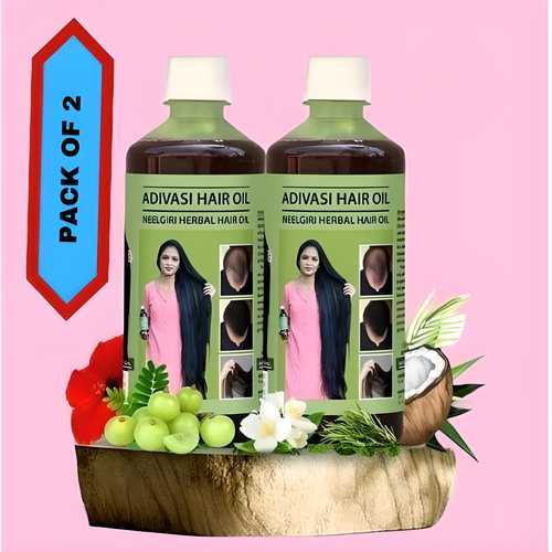 Adivasi Herbal Hair Oil (Pack of 2)
